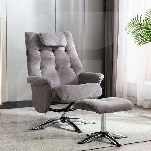 Orson Danny Grey Fabric Linen Armchair Arm Chairs, Recliners & Sleeper Chairs supplier 175 