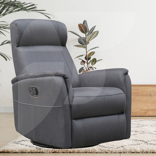 Marley Slate Faux Leather Armchair Arm Chairs, Recliners & Sleeper Chairs supplier 175 