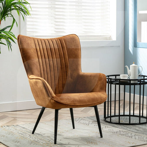 Lynn Gold Velvet Chair Chairs supplier 175 