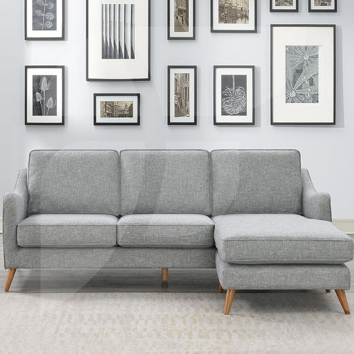 Robyn Grey Linen Corner Sofa Sofas supplier 175 