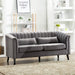 Meabh Velvet Grey 3 Seater Sofa Sofas supplier 175 