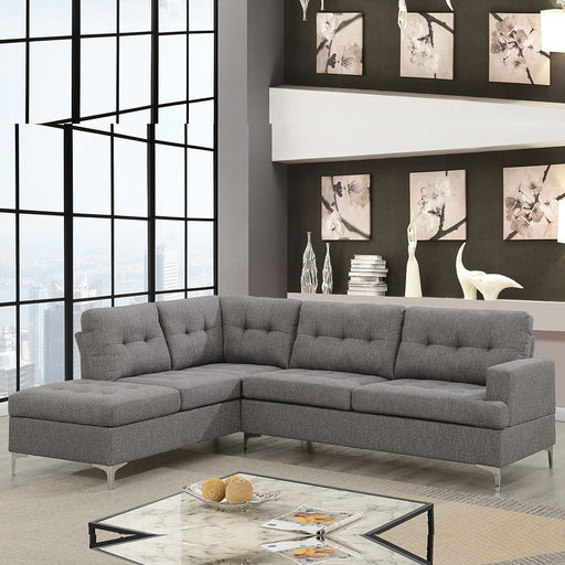 Halo Crisp Fabric Sectional Sofa Sofas supplier 175 