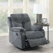 Farah Dark Grey Chenille Reclining Chair Arm Chairs, Recliners & Sleeper Chairs supplier 175 