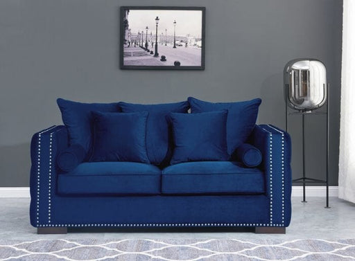 Moscow 2 Seater Sofa Royal Blue Sofas Derrys 