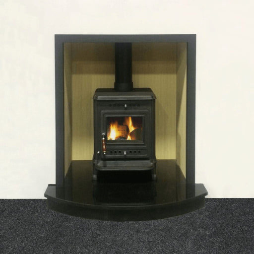 Opening Trim Black Mild Steel (C) Fireplaces Home Centre Direct 