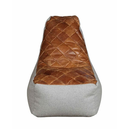 Bean Bag Pod Chair in Brown Cerato Leather Chair Supplier 172 