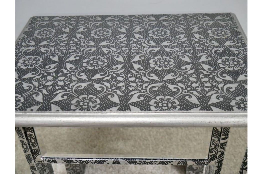 Embossed Side Table Bedside Table Sup170 