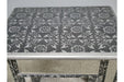 Embossed Side Table Bedside Table Sup170 