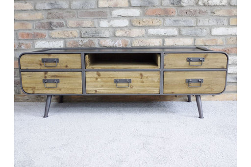 Retro Industrial Low Cabinet Sideboard Sup170 