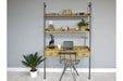 Desk With Shelves Wall Rack Sup170 