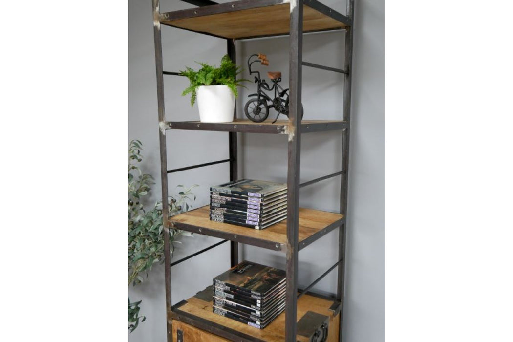 Industrial Bookcase Wall Rack Sup170 