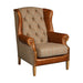 Kew Wing Armchair - Hunting Lodge Harris Tweed Arm Chairs Supplier 172 