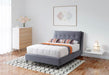 Ava 5' Bed - Grey Bed Frame FP 