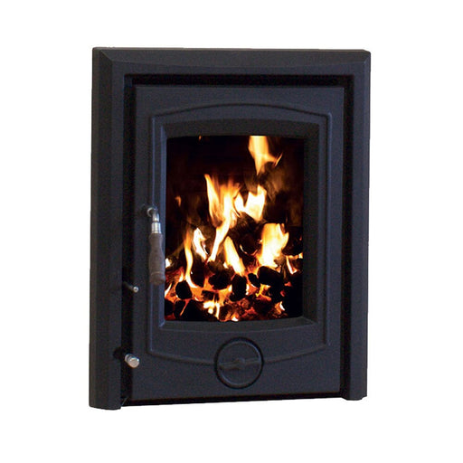 Achill 6.6kW Fireplaces supplier 105 Matt Black 