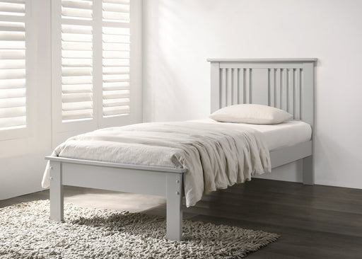 Alana Slatted Bed - White Bed Frame Gannon 3ft 