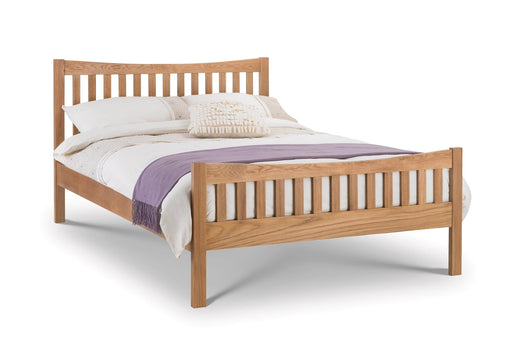 Bergamo Oak Bed Frame 135Cm Bed Frames Julian Bowen V2 