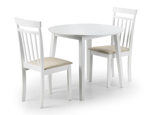Coast Dining Table - White Dining Tables Julian Bowen V2 