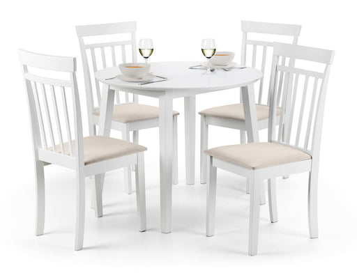 Coast Dining Table - White Dining Tables Julian Bowen V2 