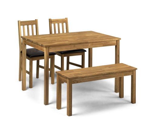 Coxmoor Dining Chair - White & Oak Dining Chairs Julian Bowen V2 