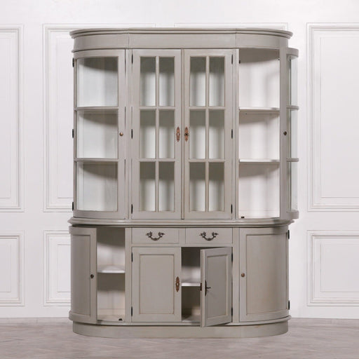 Large Grey Dresser Display Cabinet Display Cabinet Maison Repro 