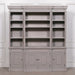 Distressed Bookcase Display Cabinet Display Cabinet Maison Repro 