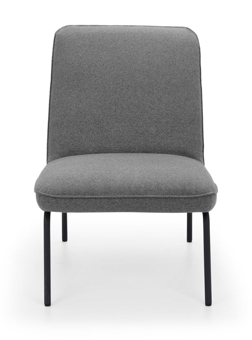 Dali Chair - Grey Fabric Chairs Julian Bowen V2 