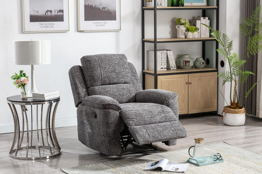 Dante Slate Chenille Reclining Chair Arm Chairs, Recliners & Sleeper Chairs supplier 175 