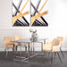 Quinn Champagne With Chrome Legs Dining Chair Dining Chairs CIMC 