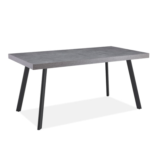 Fredrik Grey Marble Dining Table 1.6 Metre Dining Table Gannon 