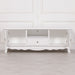 French White Large Cabinet Tv Unit TV Stand Maison Repro 