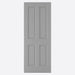 Grey Moulded Textured 4 Panel Door Internal Doors Home Centre Direct 