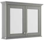 Henley 1050mm Mirror Cabinet Storm Grey Supplier 141 
