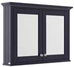 Henley 1050mm Mirror Cabinet Twilight Blue Supplier 141 