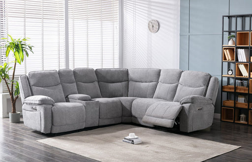 Herbert Chenille Light Grey Corner Sofa Sofas supplier 175 