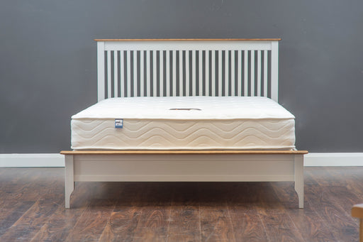 Lagan Grey & Oak Bedframe Bed Frame HB 