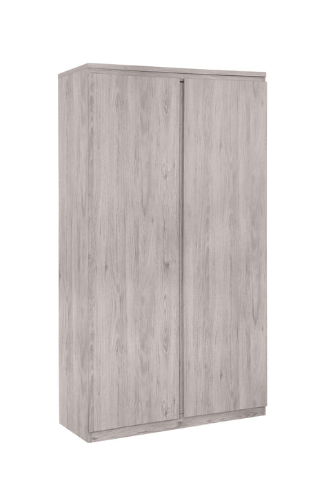 Jupiter 2 Door Wardrobe - Grey Oak Wardrobe Julian Bowen V2 