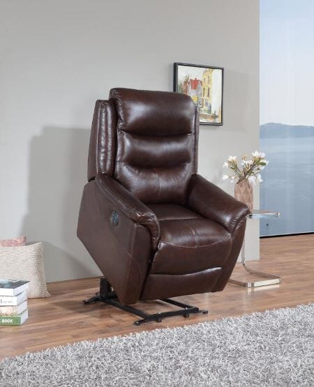 Kent Twin Motor Lift Chair - Chestnut Rise and Recline Chairs FP 