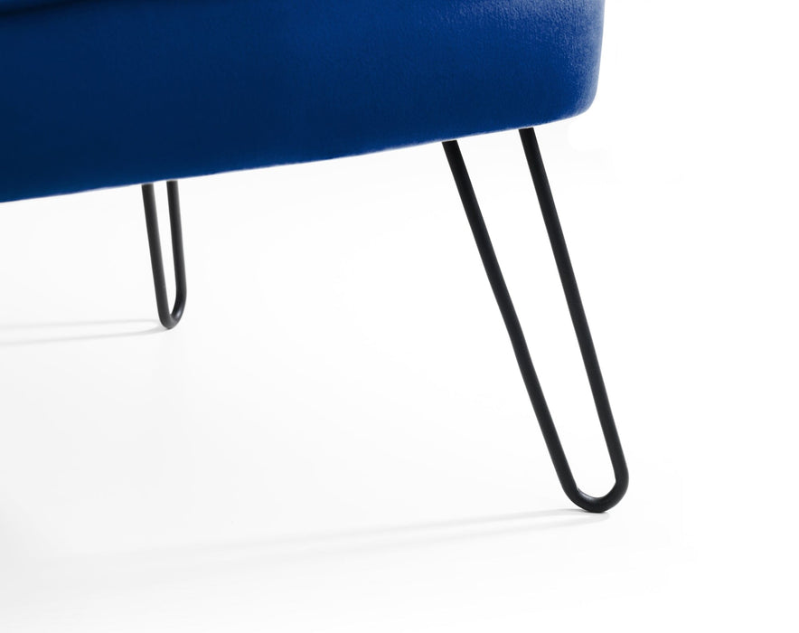 Lisbon Chair - Blue Dining Chairs Julian Bowen V2 