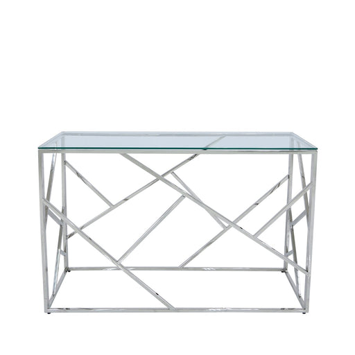 Value Azaria Stainless Steel Metal Console Table Console Table CIMC 