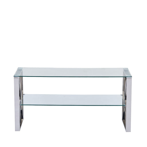 Zenith Stainless Steel Entertainment Unit TV Stand CIMC 