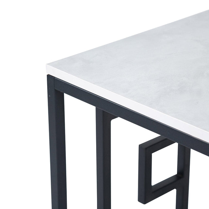 Devon Black and Grey End Table Side Table CIMC 