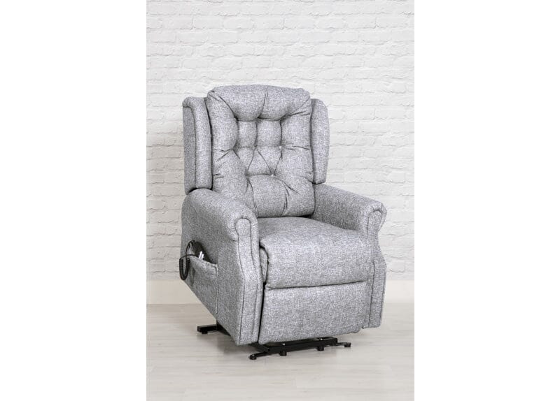 Milton Twin Motor Lift Chair - Zinc Rise and Recline Chairs FP 