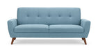 Monza 3 Seater Sofa - Blue Sofas Julian Bowen V2 