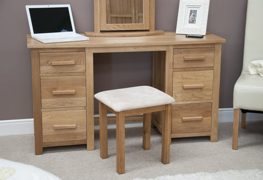 Opus Twin Pedestal Dressing Table and Stool Dressing Table GBH 