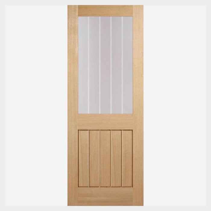 Oak Mexicano Glazed Half Light Internal Doors Home Centre Direct 
