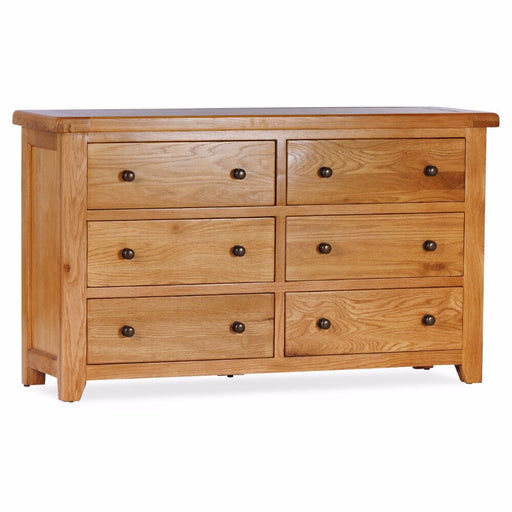 Oscar 6 Drawer Wide Chest Chest of Drawers Gannon 