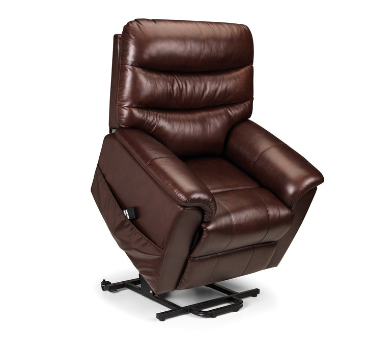 Pullman Leather Rise & Recline Chair Armchair Julian Bowen V2 