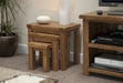 Rustic Oak Nest of Tables Nest of Tables GBH 