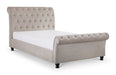 Ravello Fabric Bed Frame 135Cm Bed Frames Julian Bowen V2 