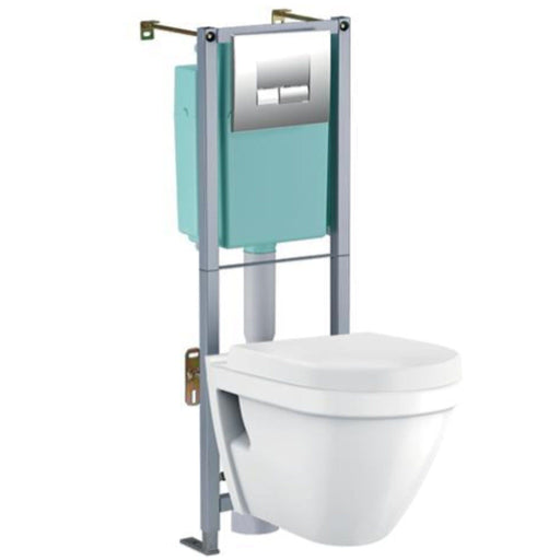 Siamp Samoa Duluxe Wall-Hung WC Pack Home Centre Direct 